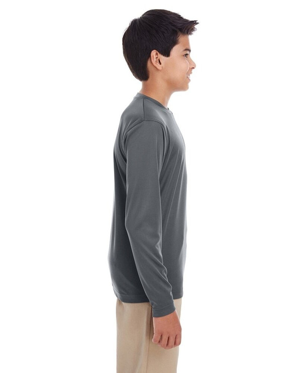 UltraClub 8622Y - Youth Cool & Dry Performance Long-Sleeve Top