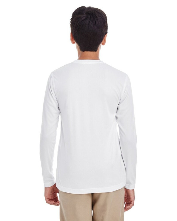 UltraClub 8622Y - Youth Cool & Dry Performance Long-Sleeve Top