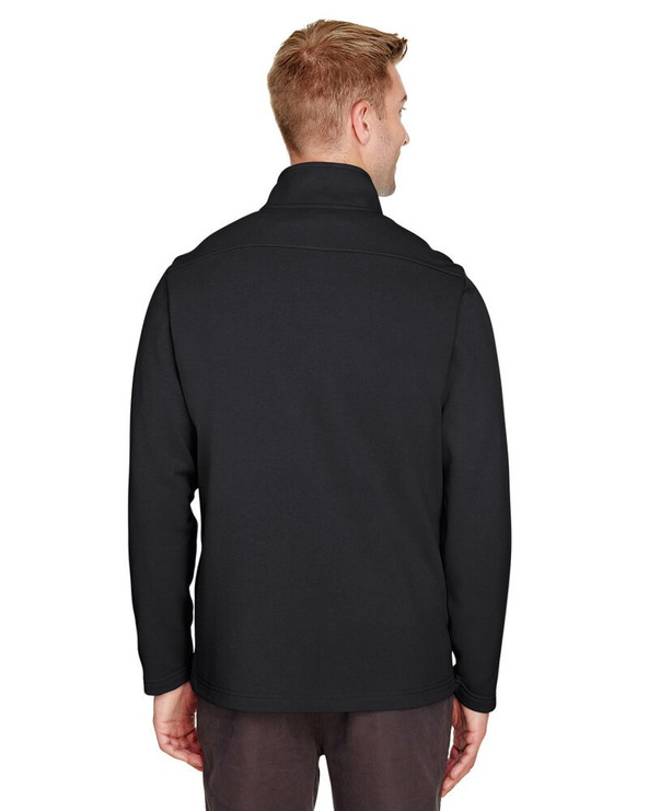 UltraClub UC792 - Men's Coastal Pique Fleece Quarter-Zip