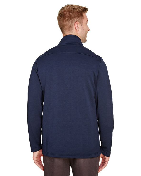 UltraClub UC792 - Men's Coastal Pique Fleece Quarter-Zip