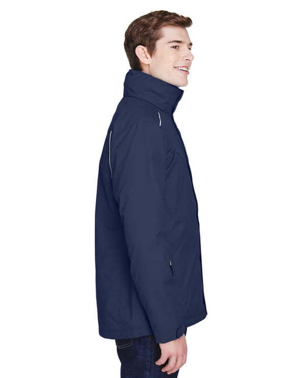 CORE365 88205 - Men's Region 3-in-1 Jacket with Fleece Liner