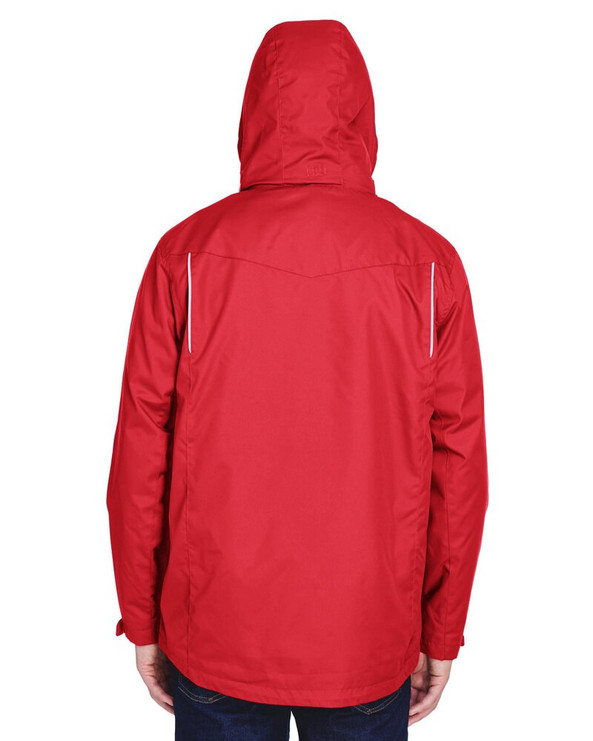 CORE365 88205 - Men's Region 3-in-1 Jacket with Fleece Liner