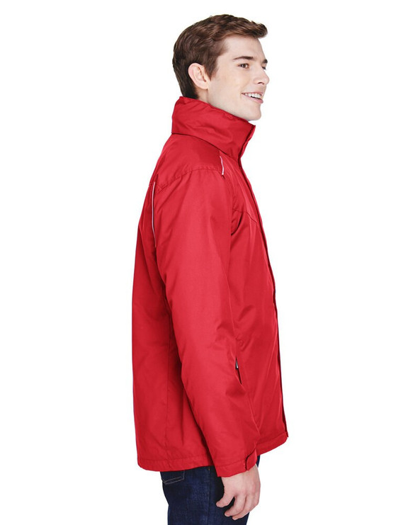 CORE365 88205 - Men's Region 3-in-1 Jacket with Fleece Liner