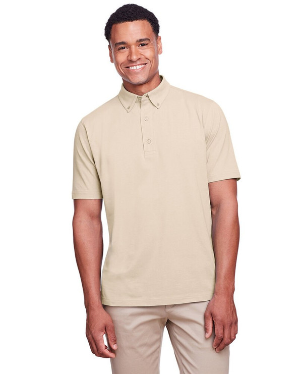 UltraClub UC105 - Men's Lakeshore Stretch Cotton Performance Polo