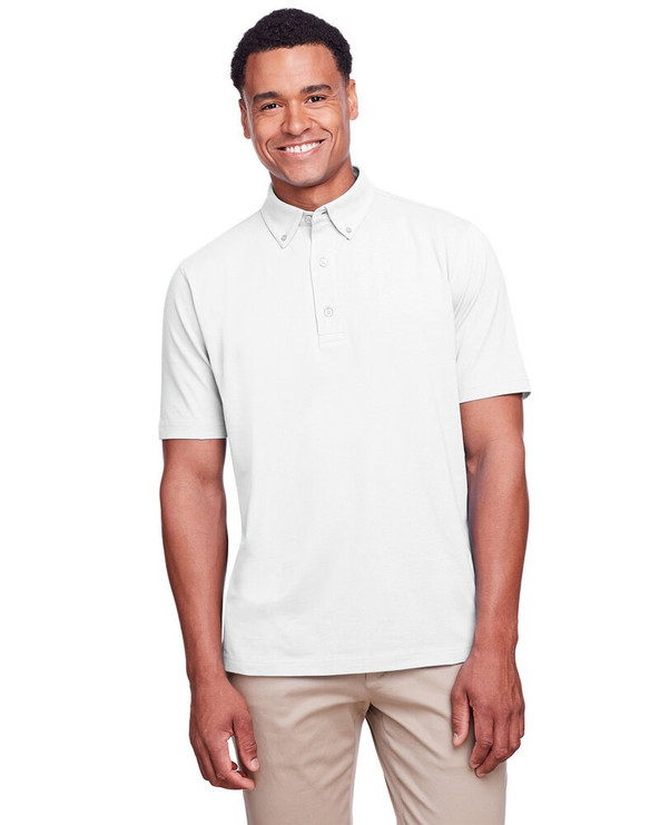 UltraClub UC105 - Men's Lakeshore Stretch Cotton Performance Polo
