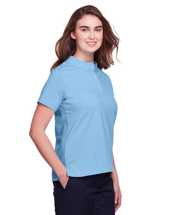 UltraClub UC105W - Ladies Lakeshore Stretch Cotton Performance Polo