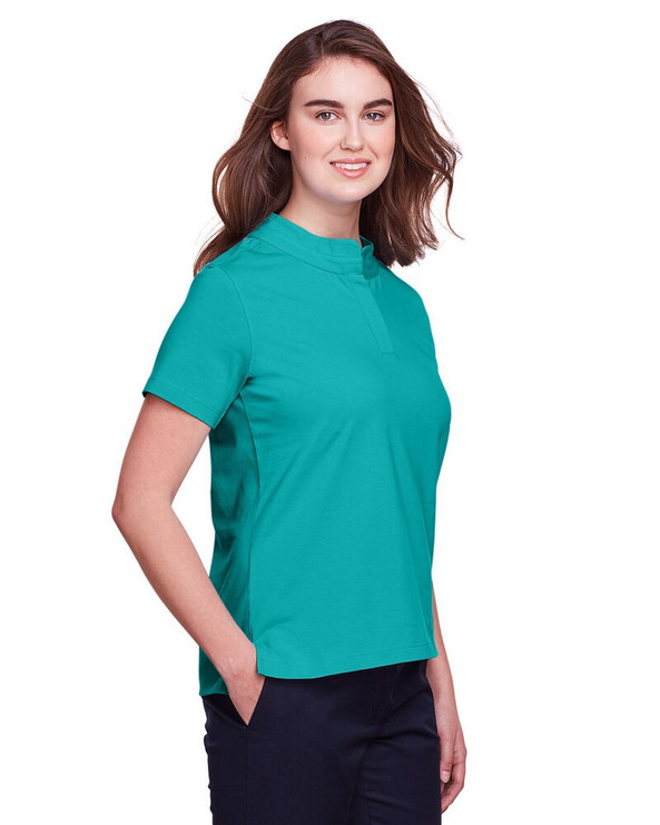 UltraClub UC105W - Ladies Lakeshore Stretch Cotton Performance Polo