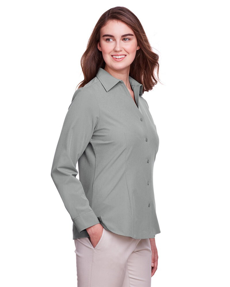 UltraClub UC500W - Camisa Tejida de Rendimiento para Damas Bradley
