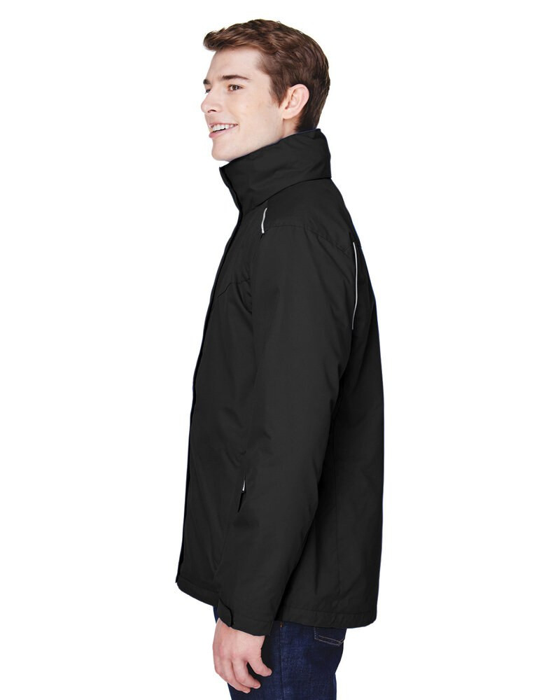 CORE365 88205T - Chaqueta 3 en 1 para Hombre Tall Region con Forro de Lana Fleece