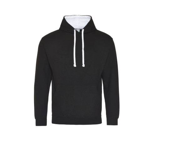 AWDIS JH003 - Kapuzensweatshirt mit Farbkontrasten