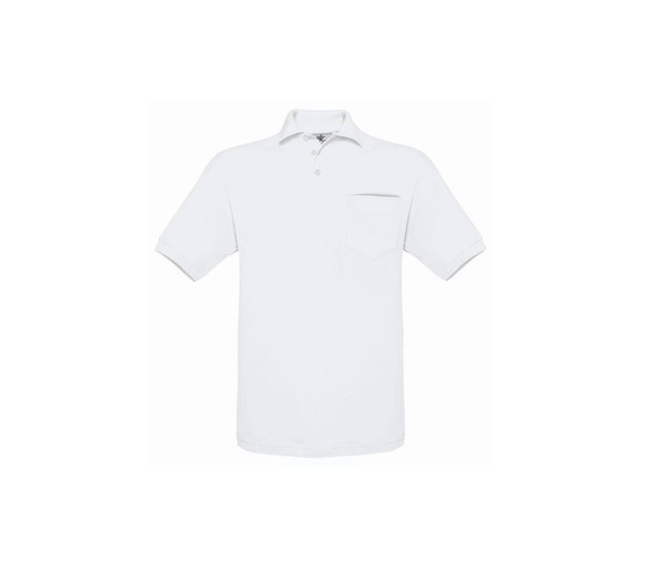 B&C BC415 - Short sleeve polo shirt with pocket