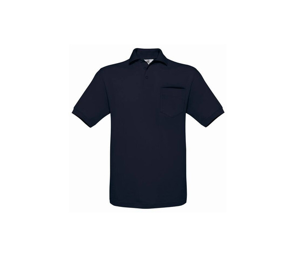B&C BC415 - Short sleeve polo shirt with pocket