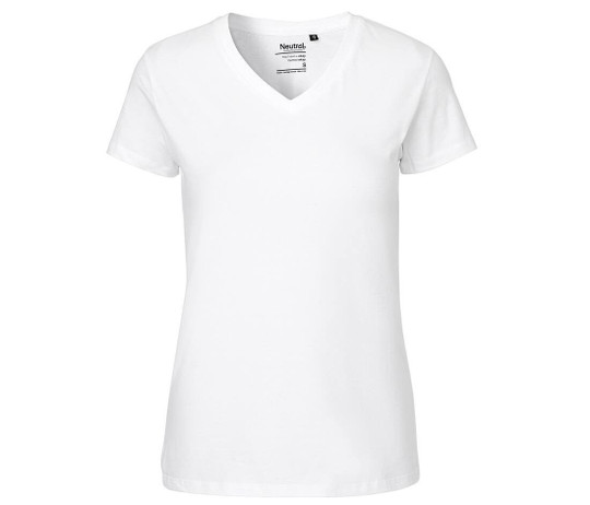 NEUTRAL O81005 - Women's single jersey V-neck T-shirt