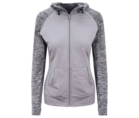 JUST COOL JC058 - WOMEN'S COOL CONTRAST ZOODIE
