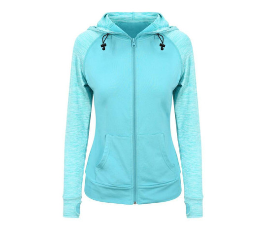 JUST COOL JC058 - WOMEN'S COOL CONTRAST ZOODIE
