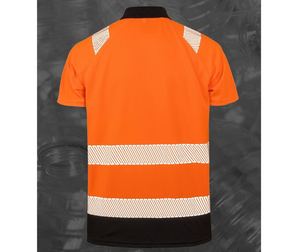 RESULT RS501X - RECYCLED SAFETY POLO SHIRT