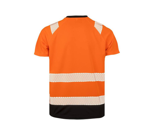 RESULT RS502X - Soft mesh recycled safety t-shirt