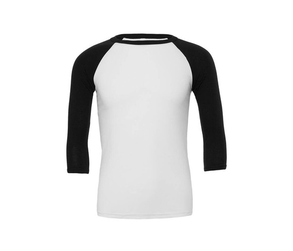Bella+Canvas BE3200 - UNISEX 3/4 SLEEVE BASEBALL TEE