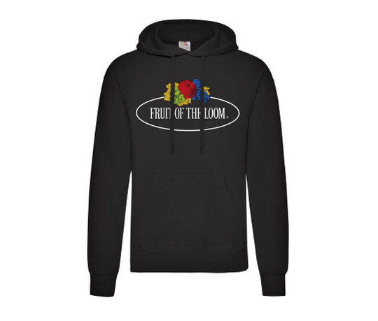 FRUIT OF THE LOOM VINTAGE SCV270 - Unisex hoody sweat with Fruit Of The loom logo printed on it