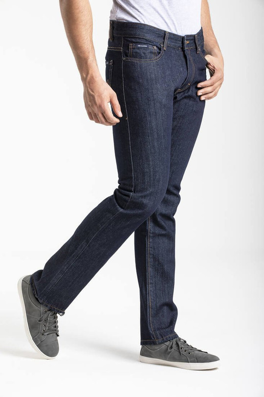 RICA LEWIS RL700 - MEN'S WASHED STRAIGHT LEG FIT JEANS