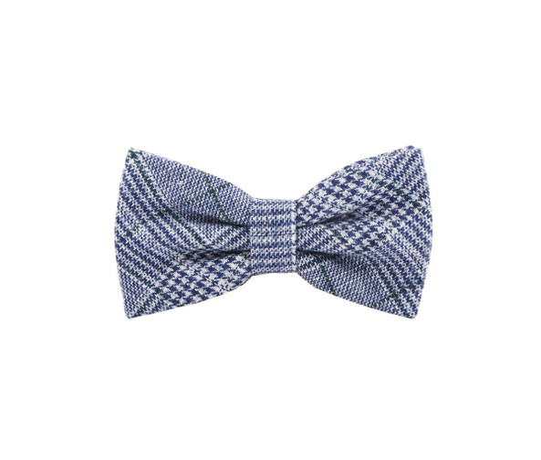 KARLOWSKY KYAK13 - Stylish urban bow tie with glencheck pattern