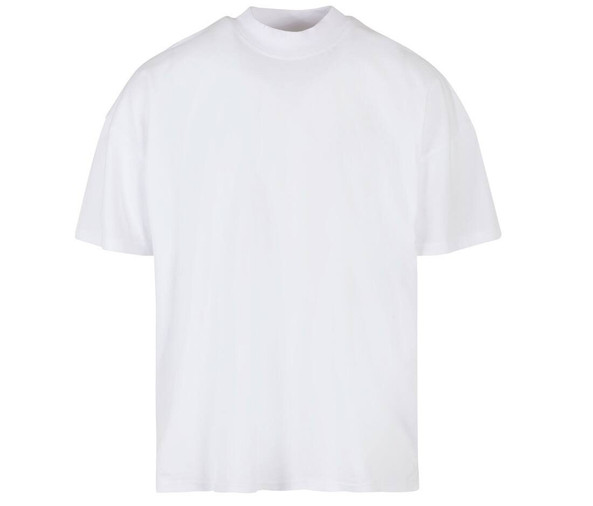 BUILD YOUR BRAND BY230 - OVERSIZED MOCK NECK TEE