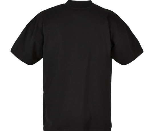 BUILD YOUR BRAND BY230 - OVERSIZED MOCK NECK TEE