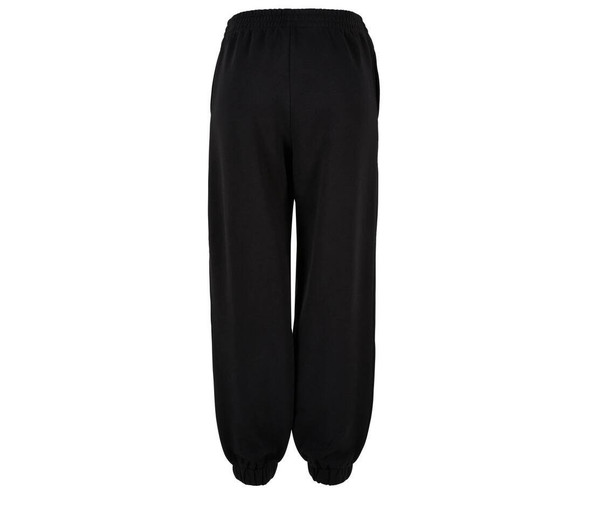 BUILD YOUR BRAND BY265 - LADIES HIGH WAIST BALLON SWEAT PANTS