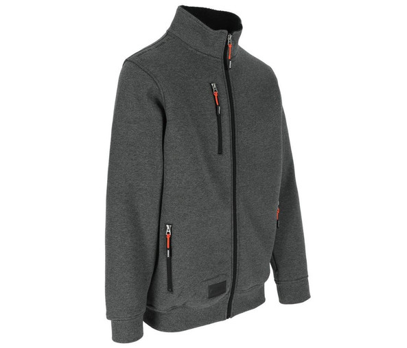 HEROCK HK371 - Kokopitoinen vetoketjullinen collegepaita