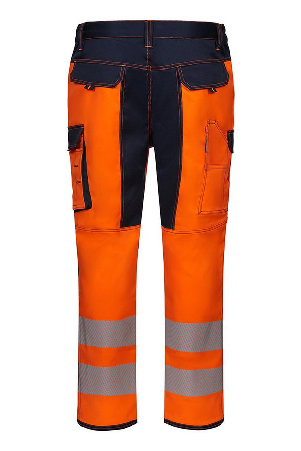 VELILLA V30310 - PANTALON STRETCH AVEC GENOUILLÈRES ET BANDES RÉFLÉCHISSANTES