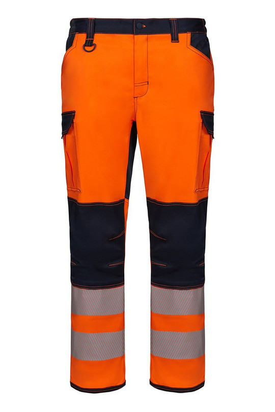 VELILLA V30310 - STRETCH TROUSERS WITH KNEE PADS AND REFLECTIVE STRIPES