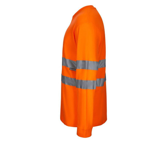 VELILLA V35614 - COTON/POLYESTER LS HIGH VISIBILITY T-SHIRT