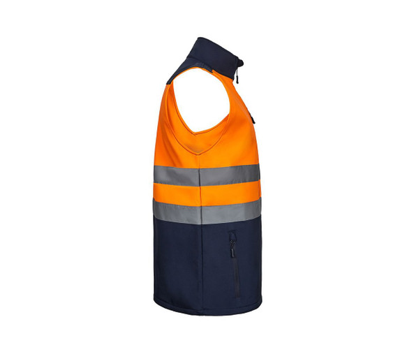 VELILLA V35906 - TWO-TONE SOFTSHELL VEST
