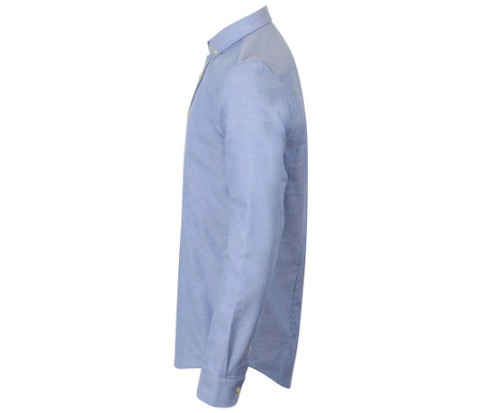 HENBURY HY512S - MODERN OXFORD LONG SLEEVED SHIRT - SLIM FIT