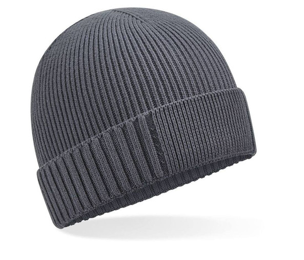 BEECHFIELD BF438N - ORGANIC COTTON ENGINEERED PATCH BEANIE