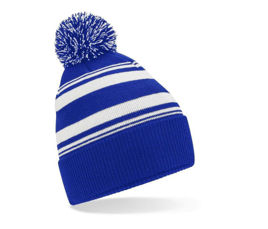 BEECHFIELD BF473R - STRIPED FAN BEANIE