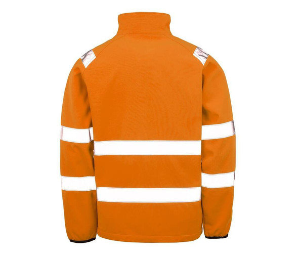 RESULT RS505X - 2-layer high visibility Softshell jacket.