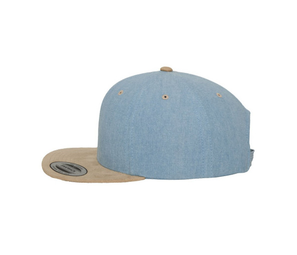 FLEXFIT 6089CH - CHAMBRAY-SUEDE SNAPBACK