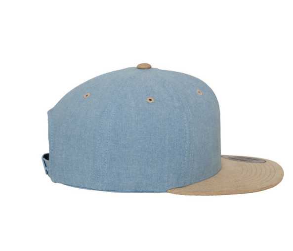 FLEXFIT 6089CH - CHAMBRAY-SUEDE SNAPBACK