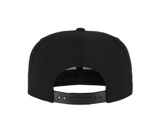 FLEXFIT F6089R - 6-Panel-Cap mit rosa Aufdruck auf dem Schirm