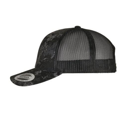 FLEXFIT 6606VC - Trucker-Kappe mit Aschemuster