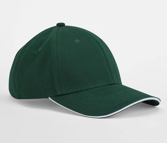 BEECHFIELD BF820C - Casquette en coton organique avec liseré