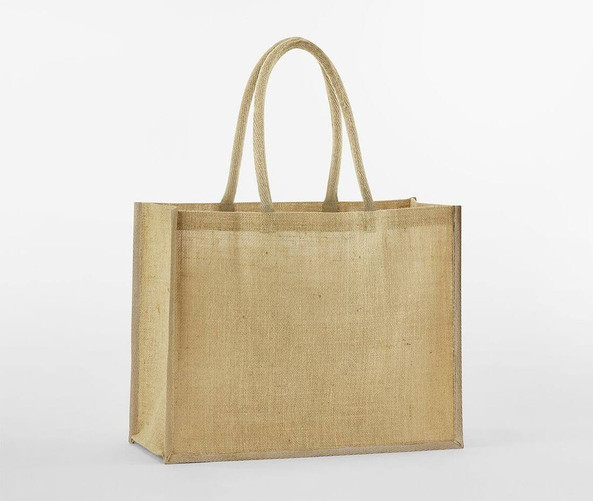 WESTFORD MILL WM470 - NATURAL STARCHED JUTE CLASSIC SHOPPER