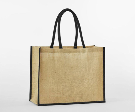 WESTFORD MILL WM470 - NATURLIG STIVET JUTE KLASSISK SHOPPER