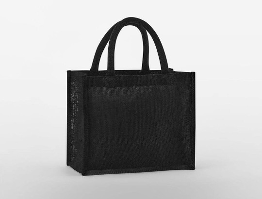WESTFORD MILL WM473 - NATURAL STARCHED JUTE MIDI TOTE