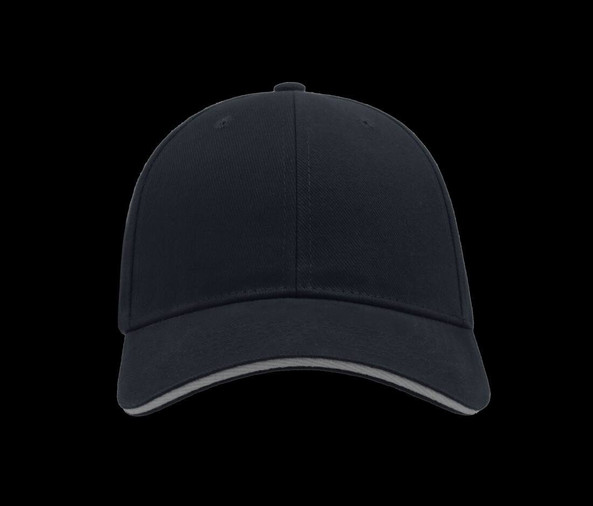 ATLANTIS HEADWEAR AT257 - 6-panels kontrastlue