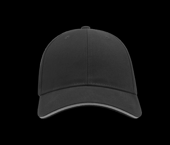 ATLANTIS HEADWEAR AT257 - 6-panelowa kontrastowa czapka