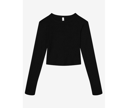 Bella+Canvas BE1501 - DAMES MICRO RIB LANGE MOUWEN BABY TEE