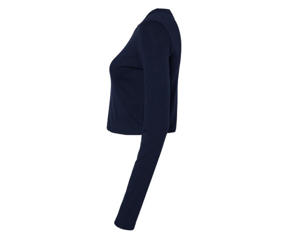 Bella+Canvas BE1501 - DAMES MICRO RIB LANGE MOUWEN BABY TEE