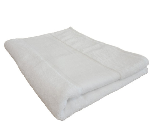 TOWEL CITY TC506 - ORGANIC BATH SHEET WITH PRINTABLE BORDER
